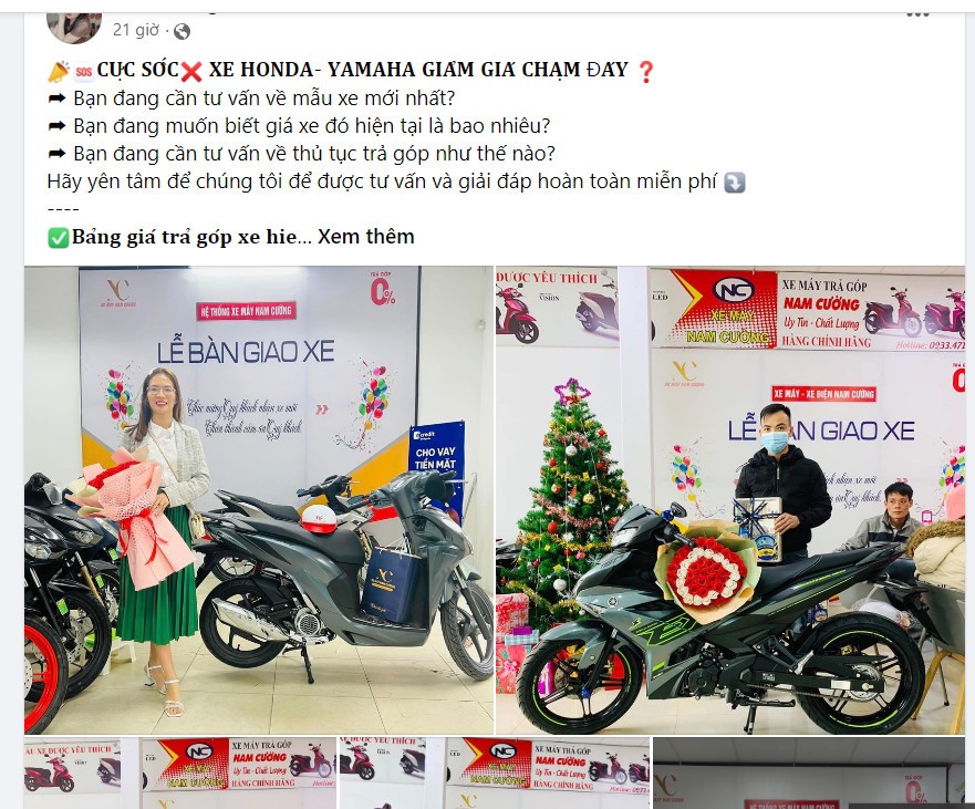 Cuối năm, xe máy Honda, Yamaha đồng loạt hạ giá so với trước