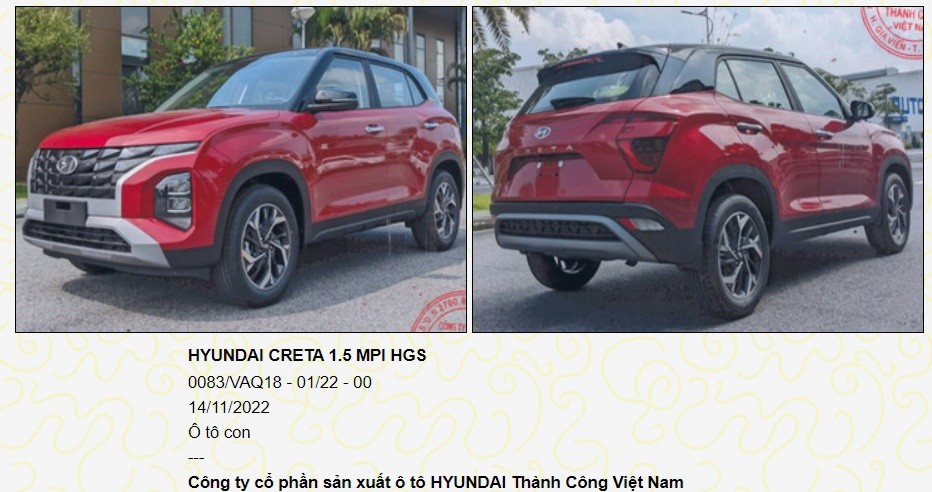 Hyundai Creta sắp lắp ráp tại Việt Nam