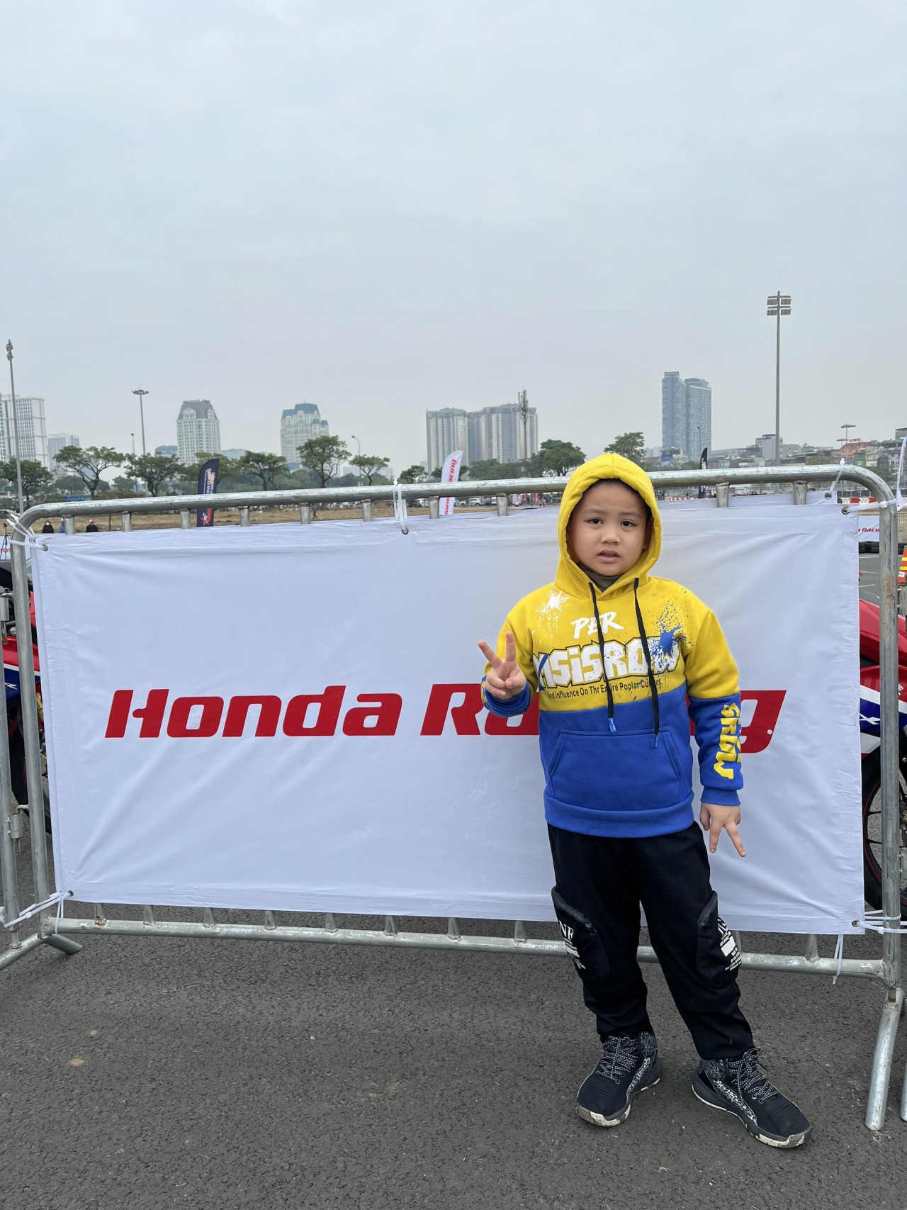 Hàng trăm tay đua nhí góp mặt tại đường đua Kid Racing Training (Honda Thanks Day)