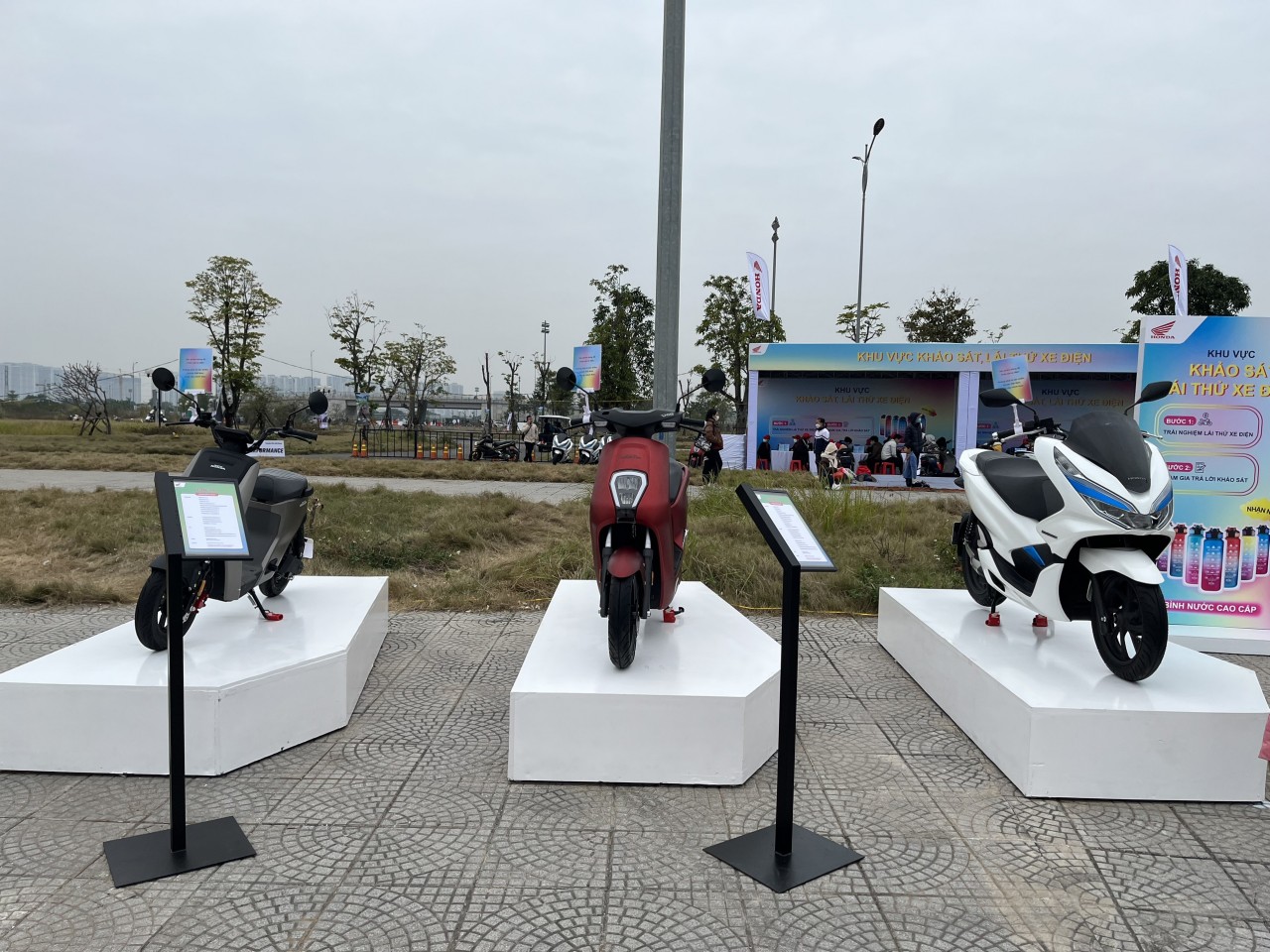 Những mẫu xe máy điện nổi bật xuất hiện tại Honda Thanks Day