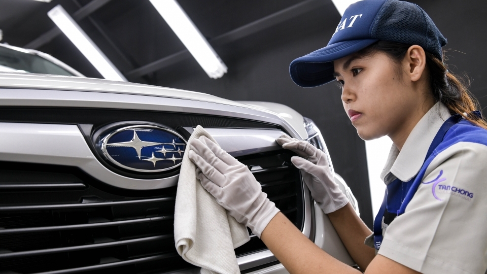 Nhà máy lắp ráp xe Subaru ở Thái Lan chính thức đi vào hoạt động