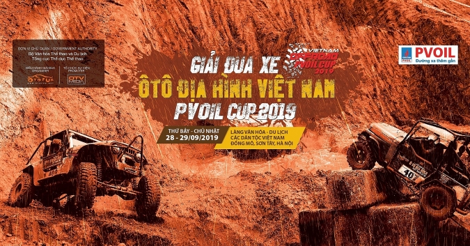 PVOIL VOC Cup 2019 - Giải offroad 'khủng' nhất Việt Nam diễn ra vào 28-29/9