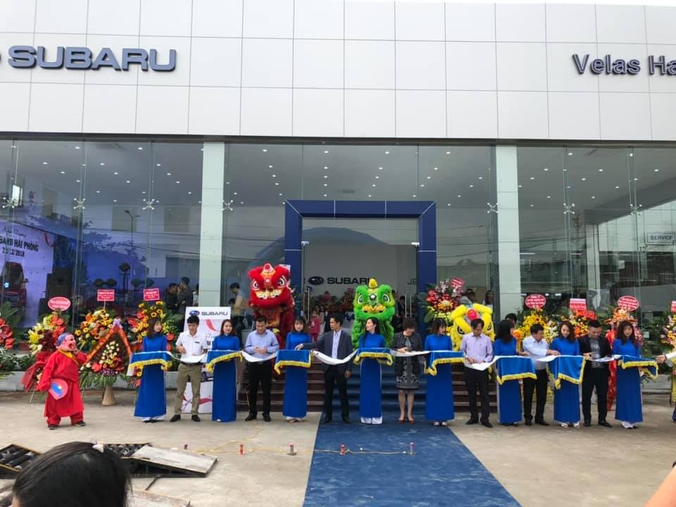 khai truong showrom subaru 3s dau tien tai hai phong