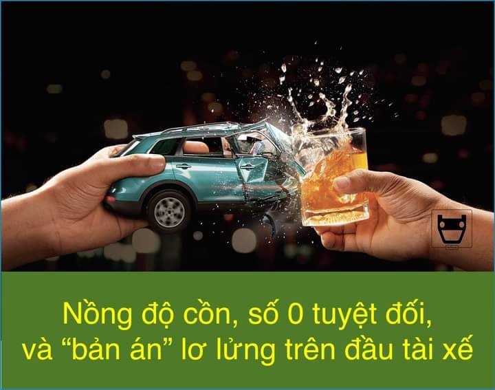 Nồng độ cồn, số 0 tuyệt đối và “bản án” lơ lửng trên đầu tài xế