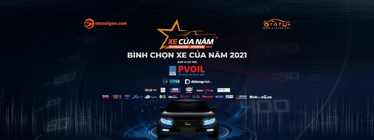 Xe của năm 2021 vượt 200.000 lượt bình chọn