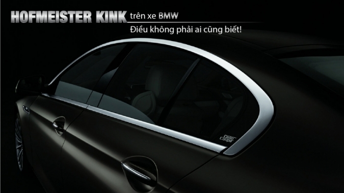 Hofmeister kink trên xe BMW - Điều không phải ai cũng biết