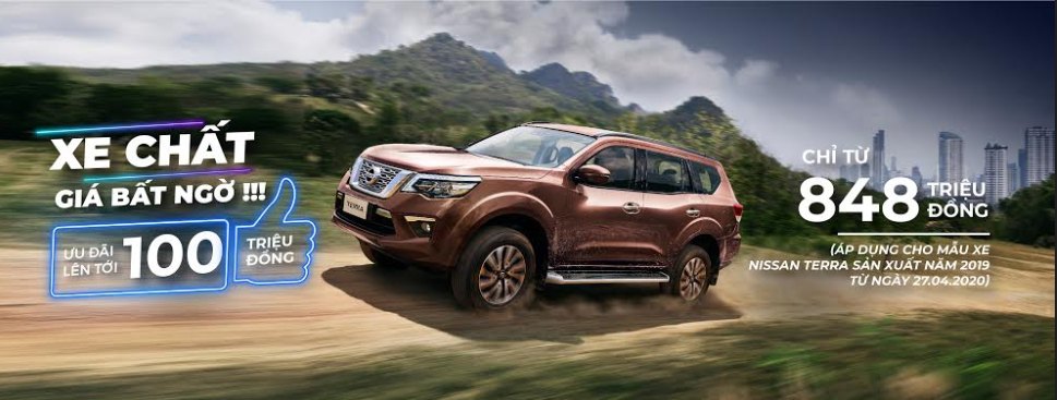 gia nissan terra 2019 giam toi 100 trieu dong