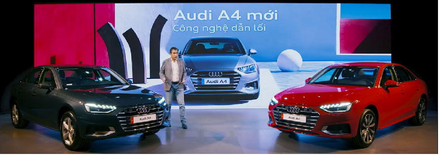 audi viet nam ra mat truc tuyen 3 mau xe moi