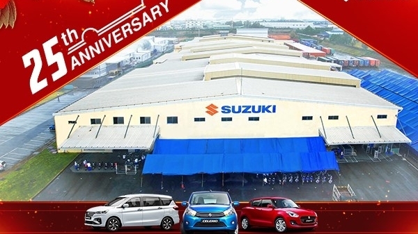 Suzuki Việt Nam kỷ niệm 25 năm gắn kết với khách hàng bằng quà tặng đặc biệt