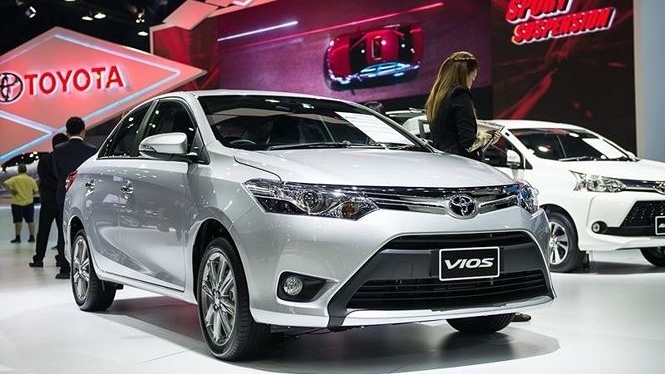 Toyota Vios dẫn đầu danh sách 10 xe bán chạy nhất năm 2018