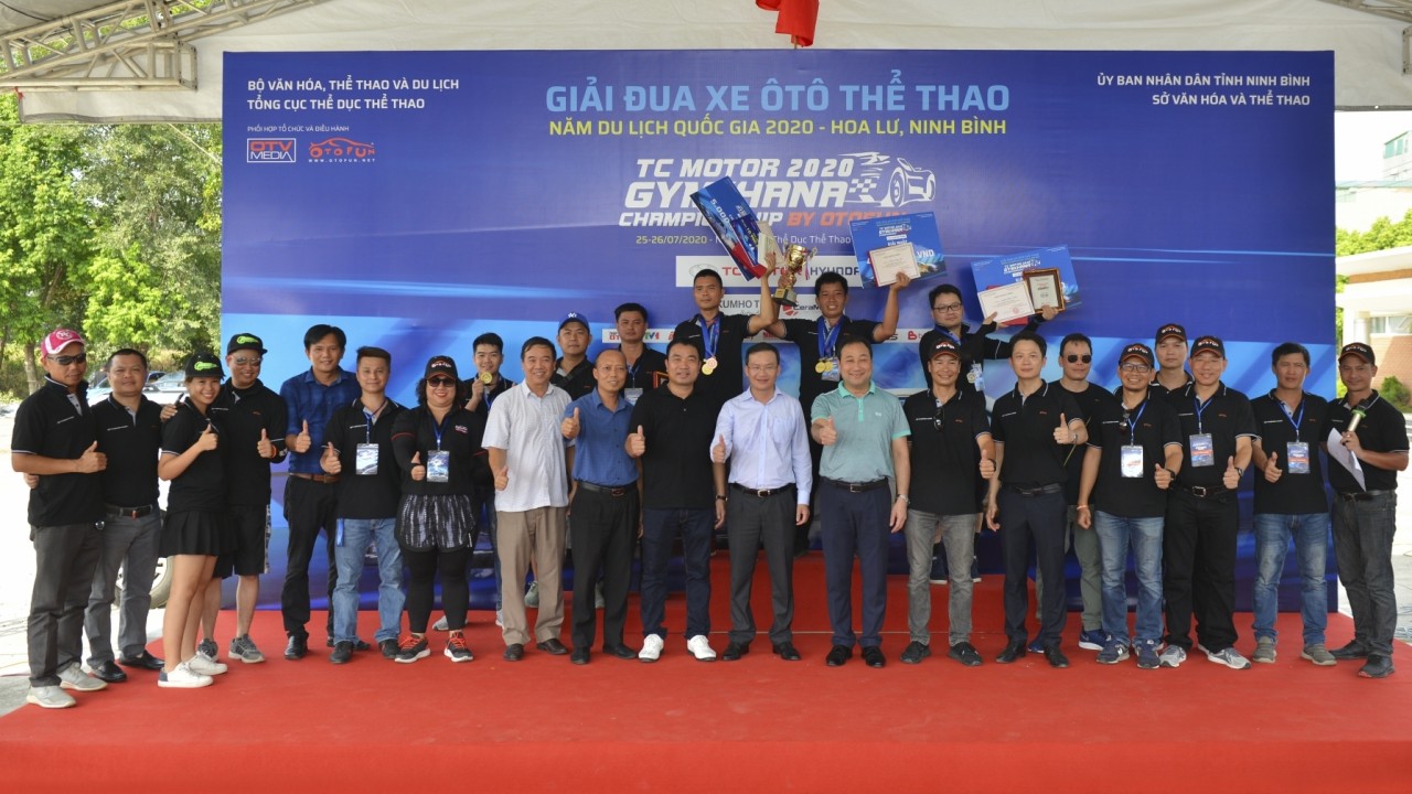Lời cảm ơn từ BTC, BĐH Giải đua Ô tô thể thao TC MOTOR Gymkhana Championship by OTOFUN 2020