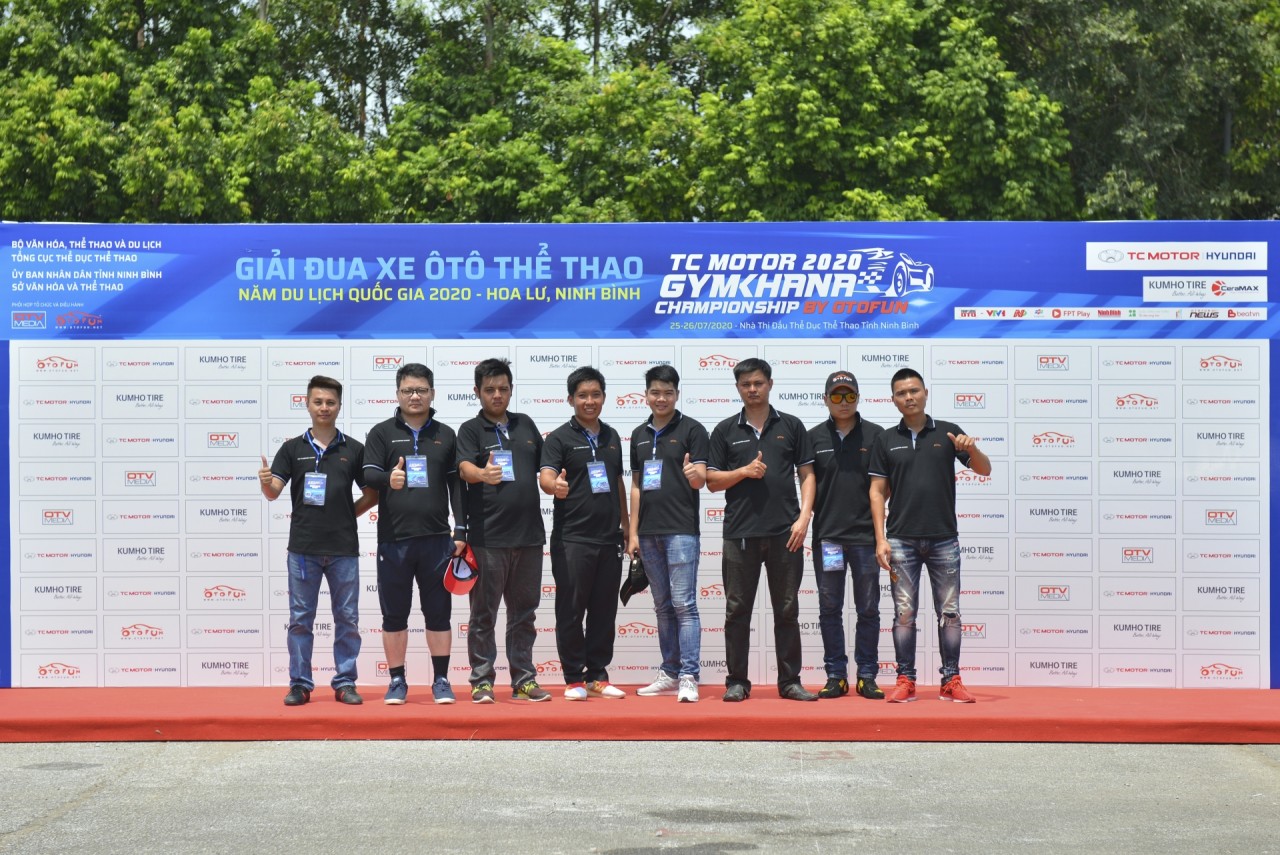 loi cam on tu btc bdh giai dua o to the thao tc motor gymkhana championship by otofun 2020