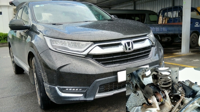 Honda Việt Nam lên tiếng về việc CR-V 2018 bị rỉ sét