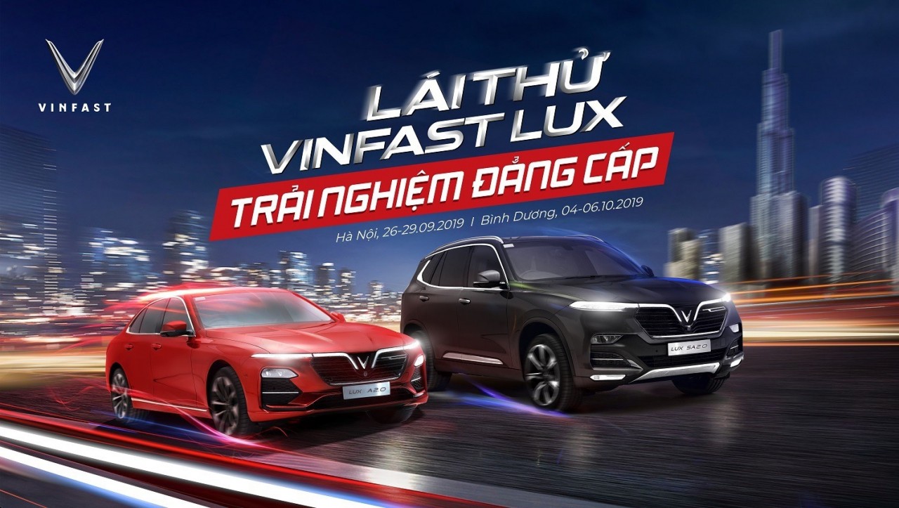 vinfast to chuc lai thu lux sa20 va lux a20 cung chuyen gia hang dau chau a