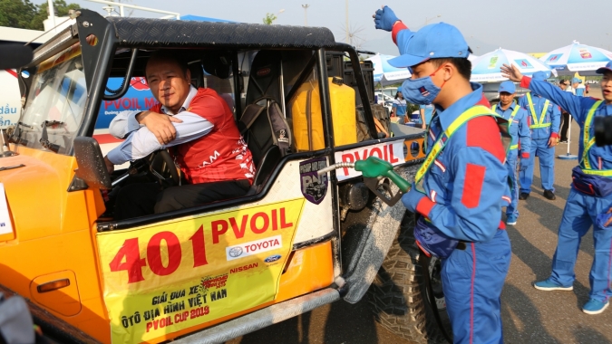 PVOIL đi cùng Giải đua xe Ô tô Địa hình Việt Nam PVOIL Cup 2019