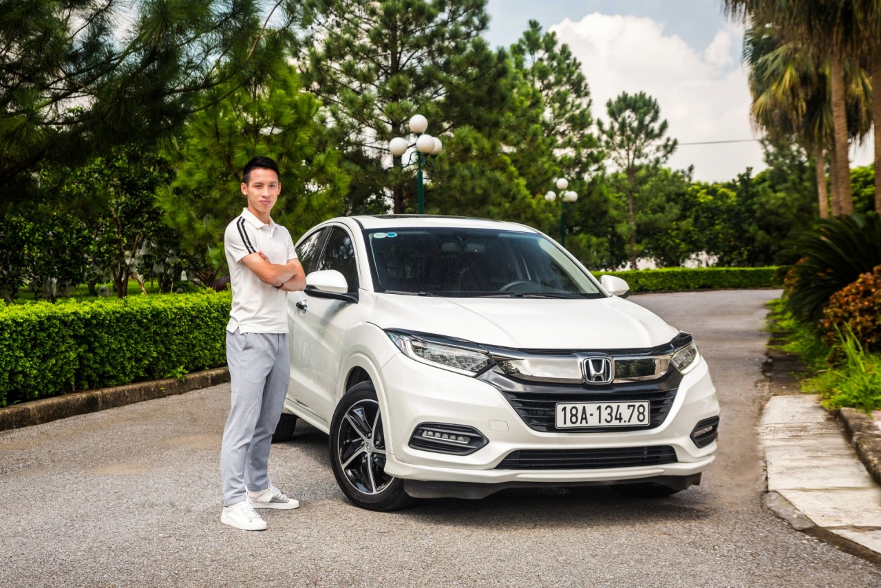 qua bong vang 2019 do hung dung noi gi ve honda hr v 2020