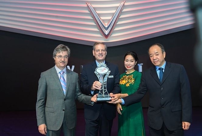 VinFast nhận giải thưởng "Ngôi sao mới" tại Paris Motor Show 2018