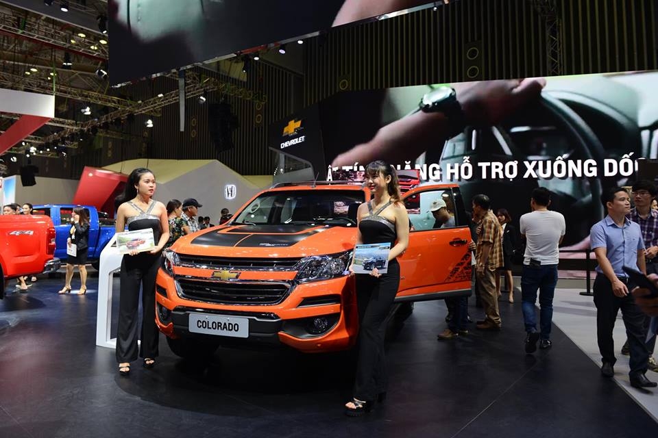 chevrolet nhan manh dau an ca nhan tai vietnam motor show 2018