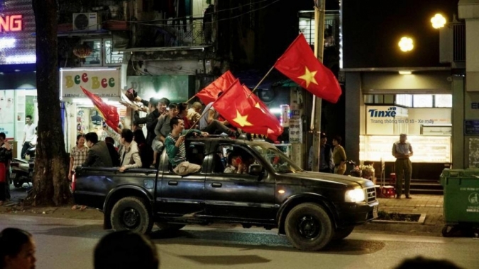 TP. Hồ Chí Minh cấm đường phục vụ người dân xem chung kết Việt Nam - Malaysia