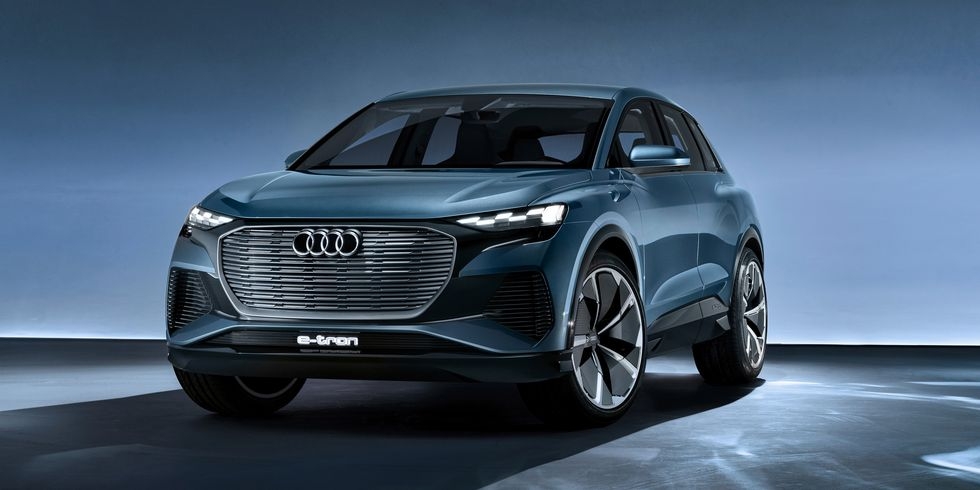 audi q4 e tron 2021 mau xe dien gia re sap ra mat