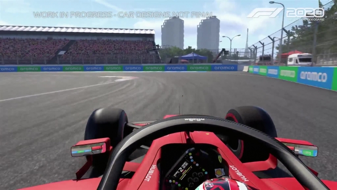 Đường đua Hà Nội xuất hiện như thật trong game F1 2020