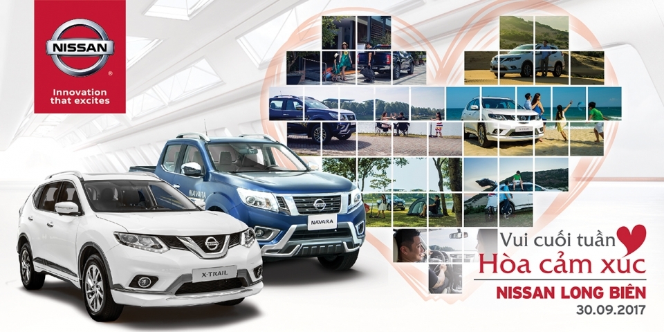 "Vui cuối tuần, hòa cảm xúc" cùng Nissan Việt Nam