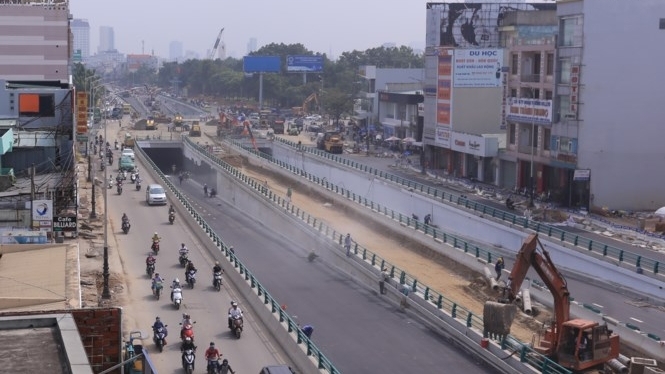 Đà Nẵng: Cận cảnh hầm chui phục vụ APEC trước ngày thông xe