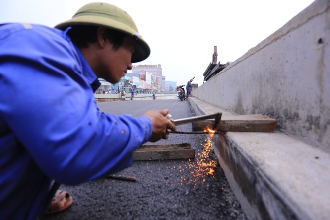 Đà Nẵng: Cận cảnh hầm chui phục vụ APEC trước ngày thông xe da nang can canh ham chui phuc vu apec truoc ngay thong xe