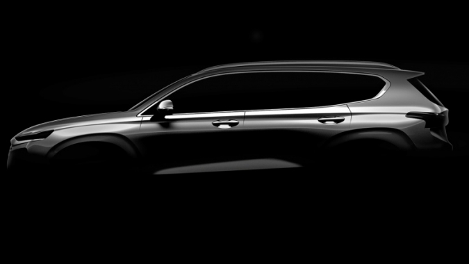 Hyundai hé lộ hình ảnh Santa Fe hoàn toàn mới