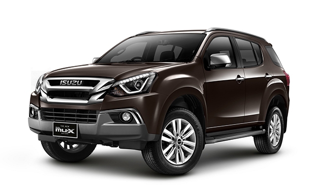 isuzu mu x 2017 ra mat tai thi truong thai lan