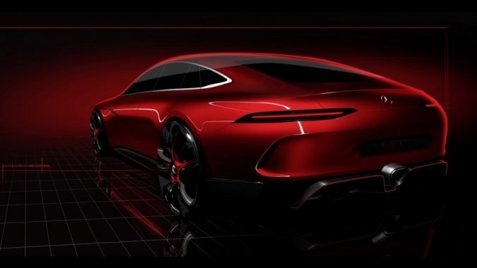 [Geneva 2017] Mercedes hé lộ về đối thủ của Porsche Panamera