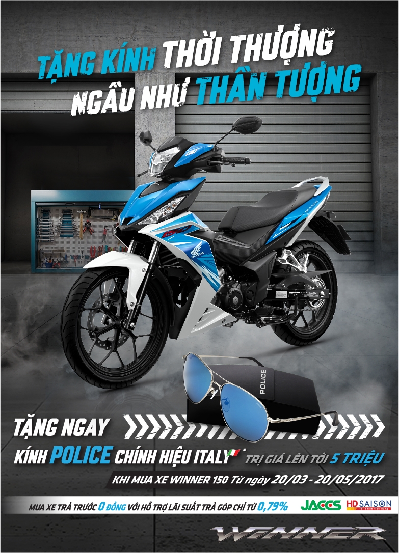 mua honda winner nhan qua tri gia toi 5 trieu vnd