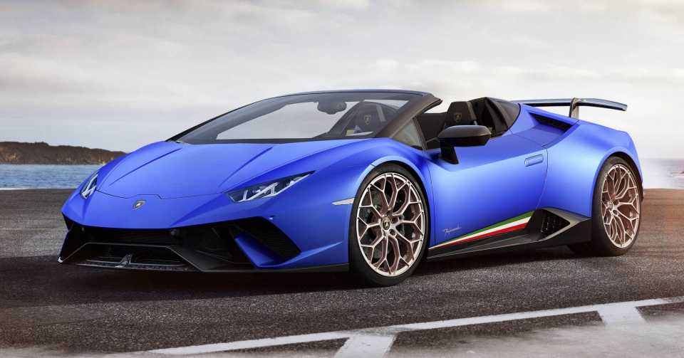geneva 2018 lamborghini huracan performante them loi cuon voi phien ban mui tran spyder