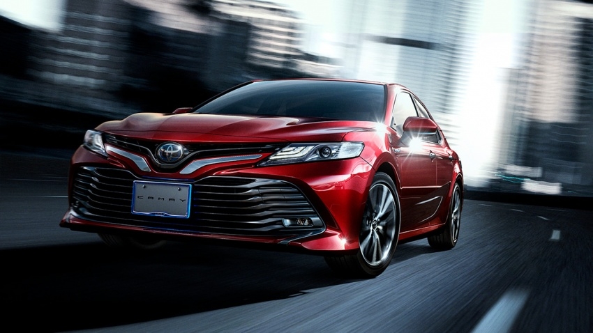 toyota camry 2018 phien ban cho thi truong nhat lo dien