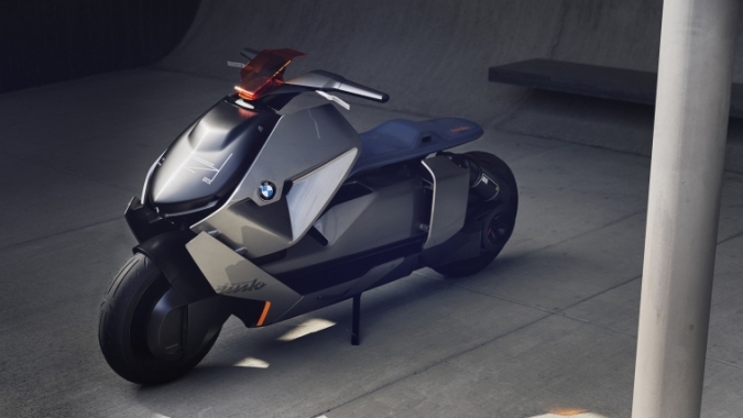 BMW Motorrad Concept Link: Xe máy điện không phát thải của tương lai