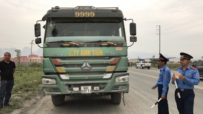 17.260 phương tiện vi phạm tải trọng 6 tháng đầu năm 2017
