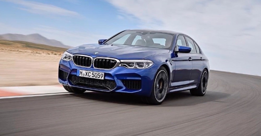 bmw m5 the he 2018 lo dien hoan toan ngay truoc ngay ra mat