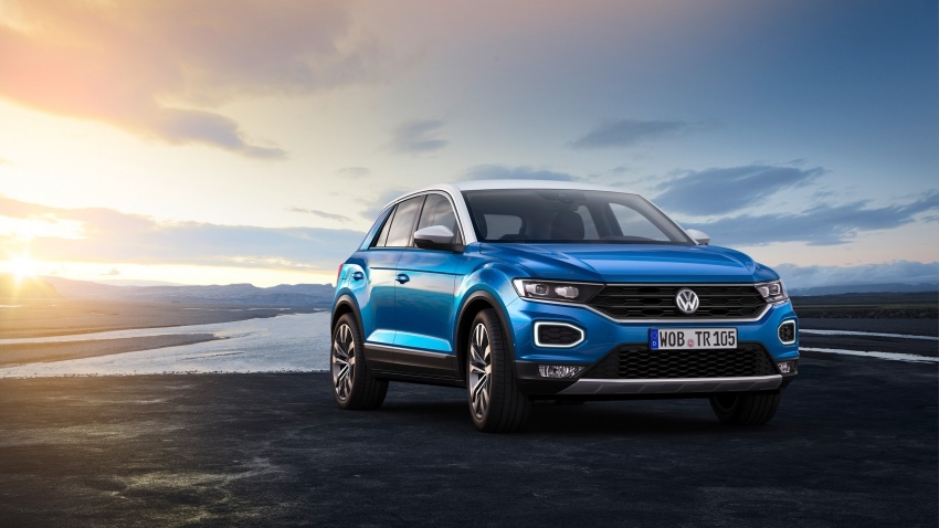 volkswagen t roc trinh lang suv do thi mang phong cach tre trung
