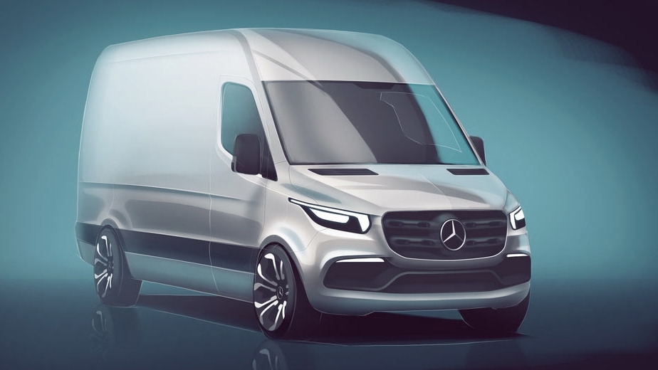 Mercedes-Benz hé lộ hình ảnh Sprinter hoàn toàn mới