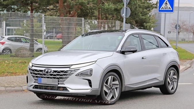 SUV dùng nhiên liệu Hydro của Hyundai xuất hiện trên đường chạy thử