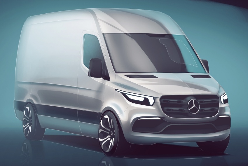 mercedes benz sprinter hoan toan moi lo anh noi that day hien dai