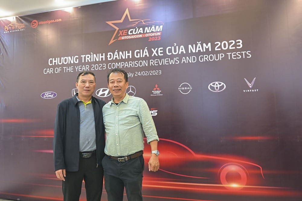 Hội đồng giám khảo XE CỦA NĂM 2023 đánh giá cao chương trình lái thử xe