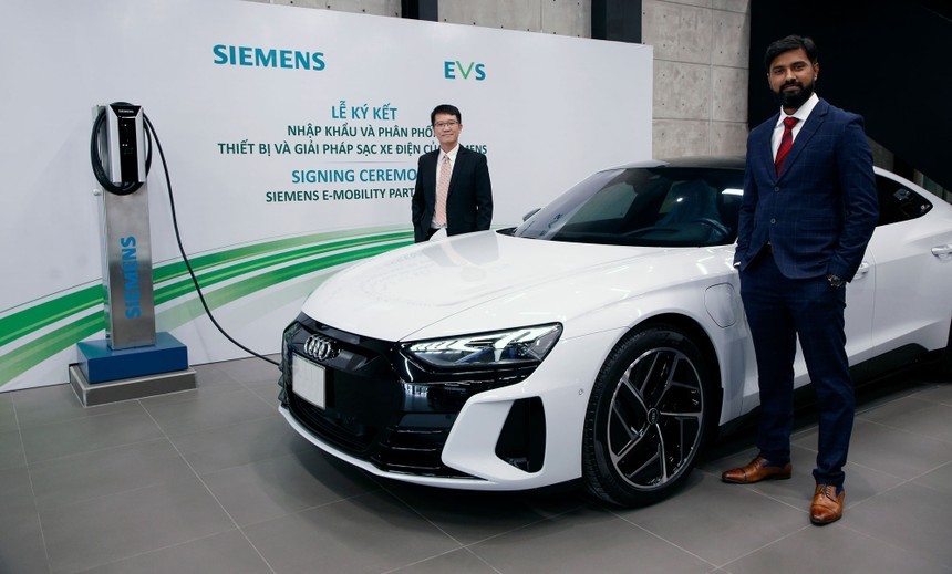 Siemens sớm đặt chân vào cuộc cạnh tranh hạ tầng sạc xe điện tại Việt Nam