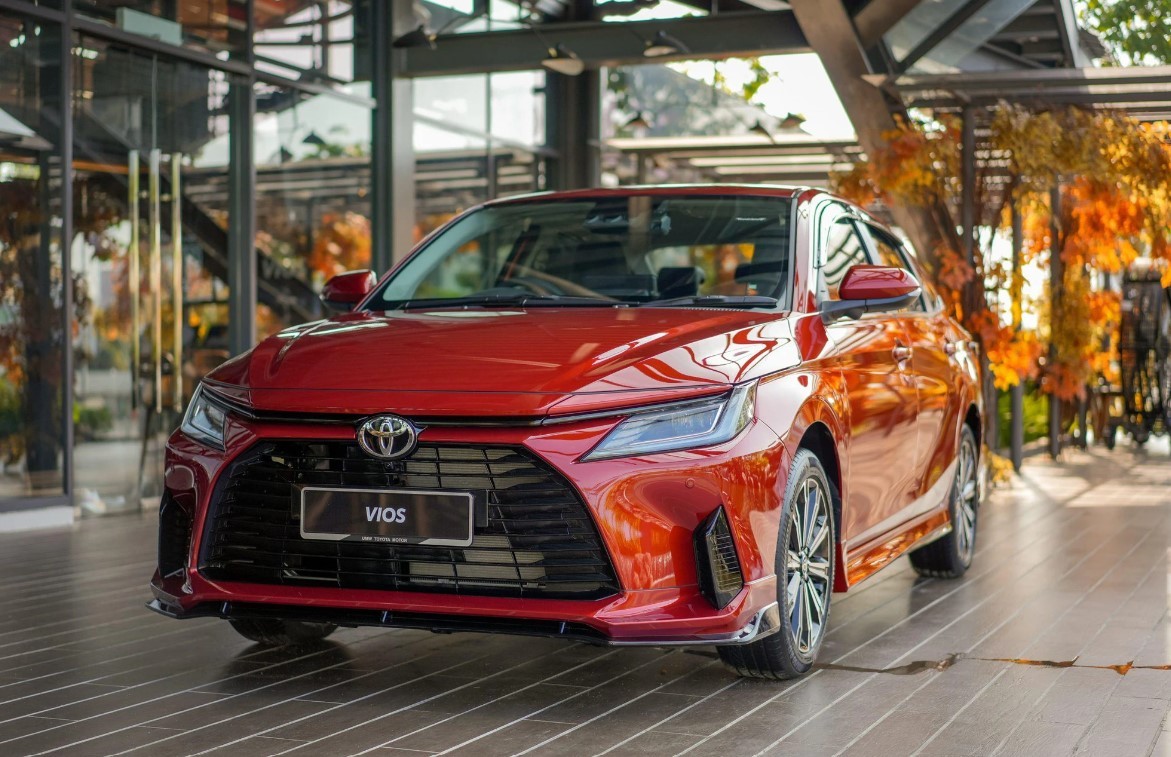 Toyota Vios 2023 đã đạt tiêu chuẩn an toàn tại Thái Lan và Malaysia