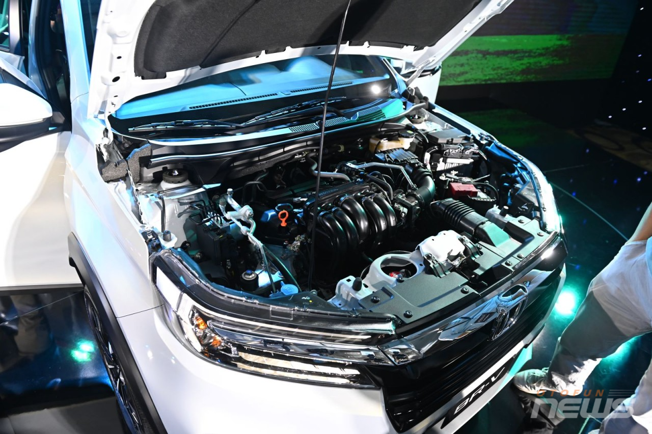Động cơ vận hành Honda BR-V 2023 nhỉnh hơn các đối thủ