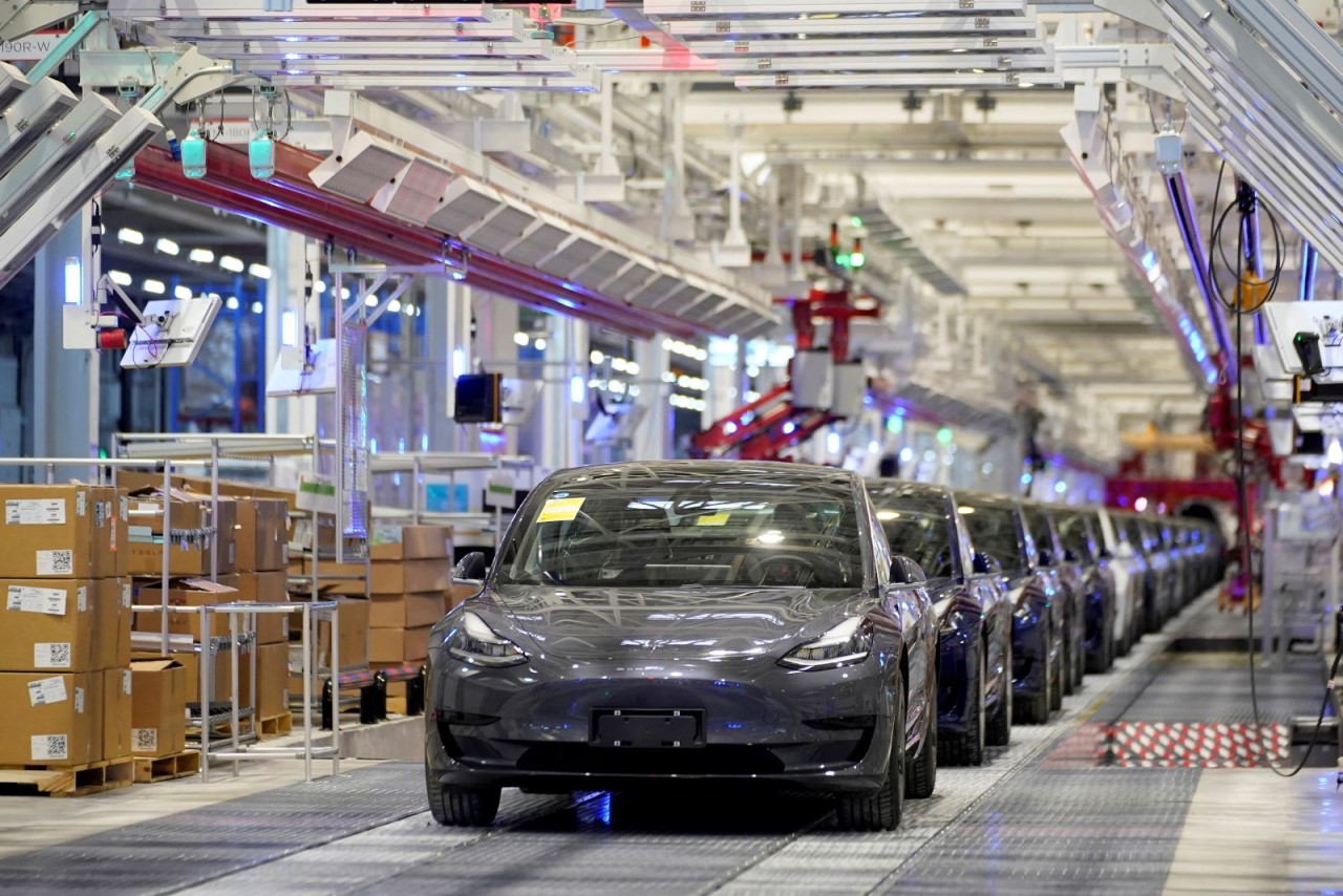 Cứ 40 giây có một xe điện Tesla xuất xưởng tại Trung Quốc