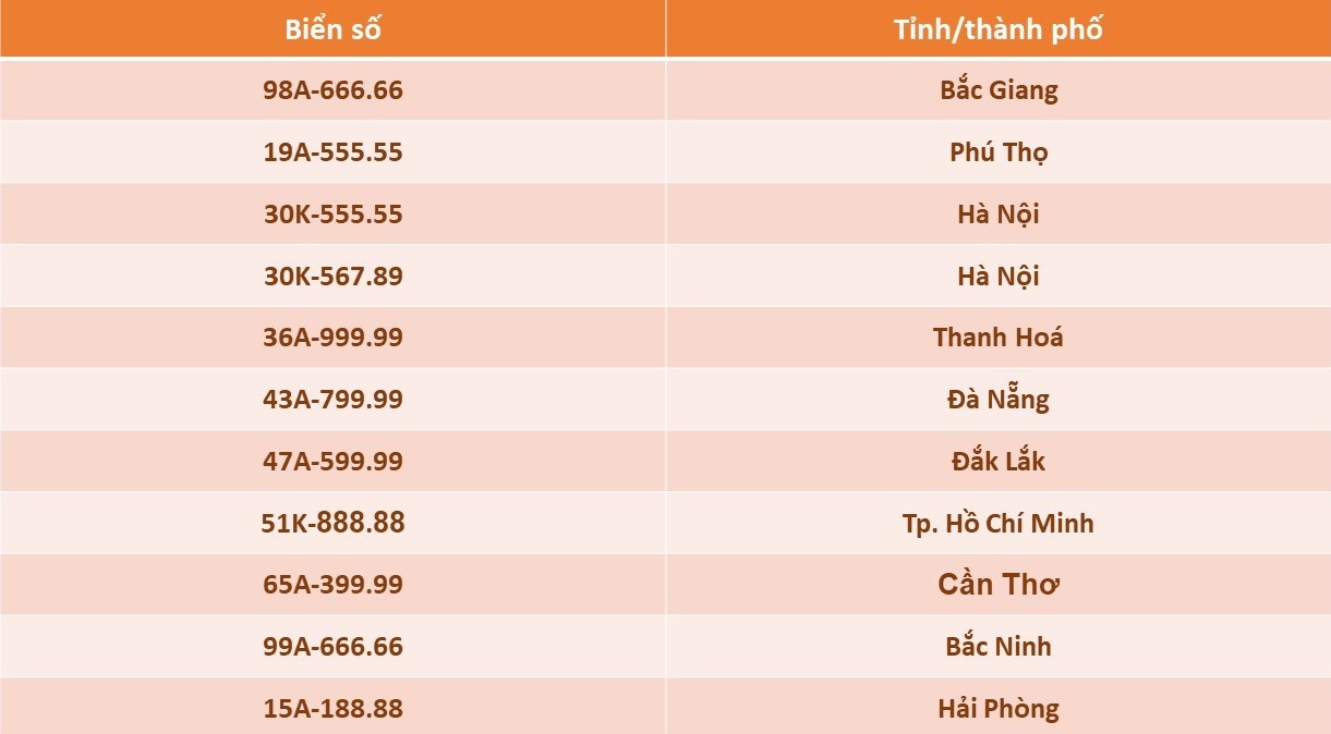 Công bố thời gian tổ chức đấu giá lại biển số đẹp sau sự cố sập web