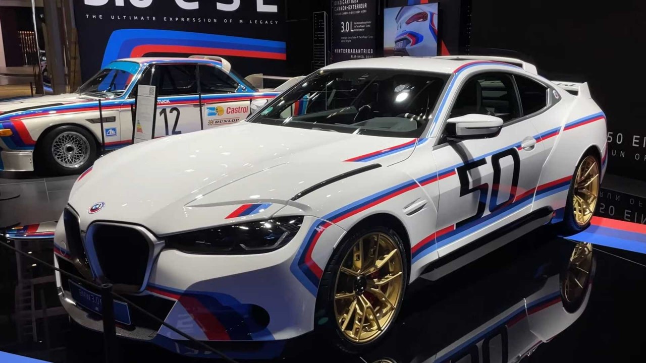 Huyền thoại BMW 3.0 CSL tái sinh với mẫu M4, mạnh tới 553 mã lực