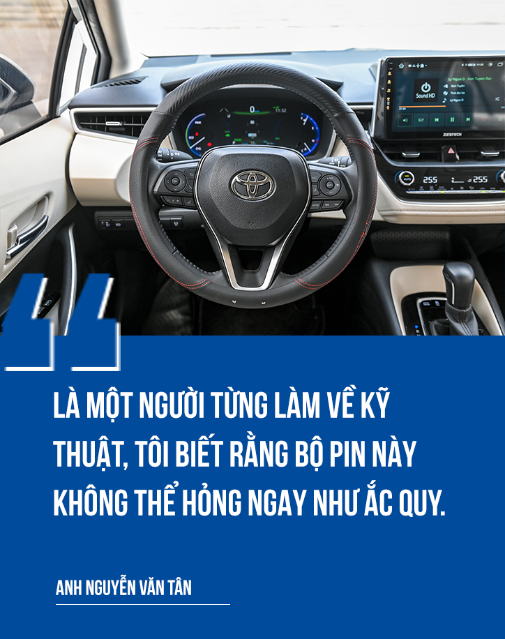 ‘Tôi mua Corolla Altis 1.8HEV vì hiểu được bản chất công nghệ hybrid’