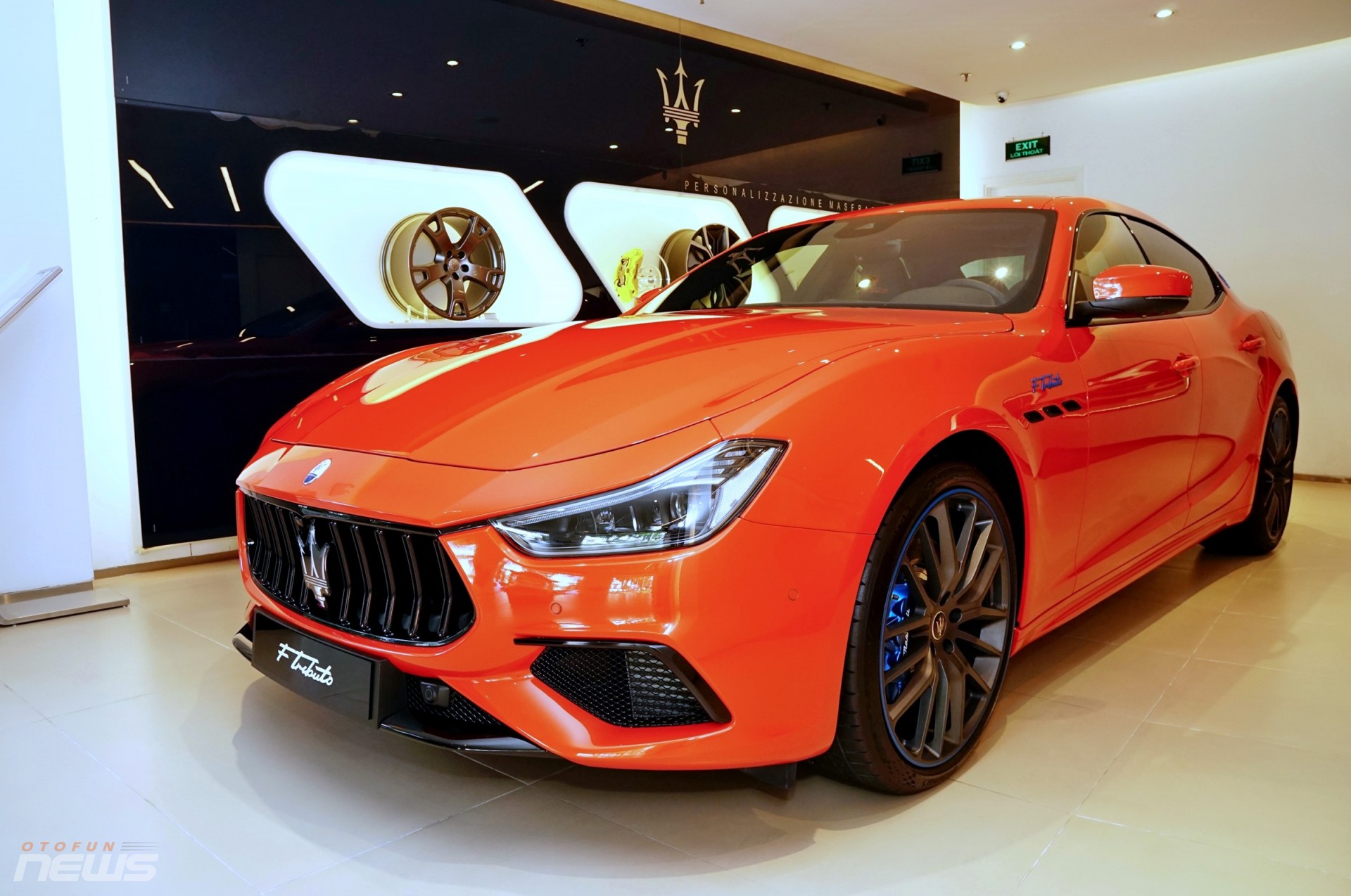 Ngắm Maserati Ghibli F Tributo Special Edition độc nhất Việt Nam